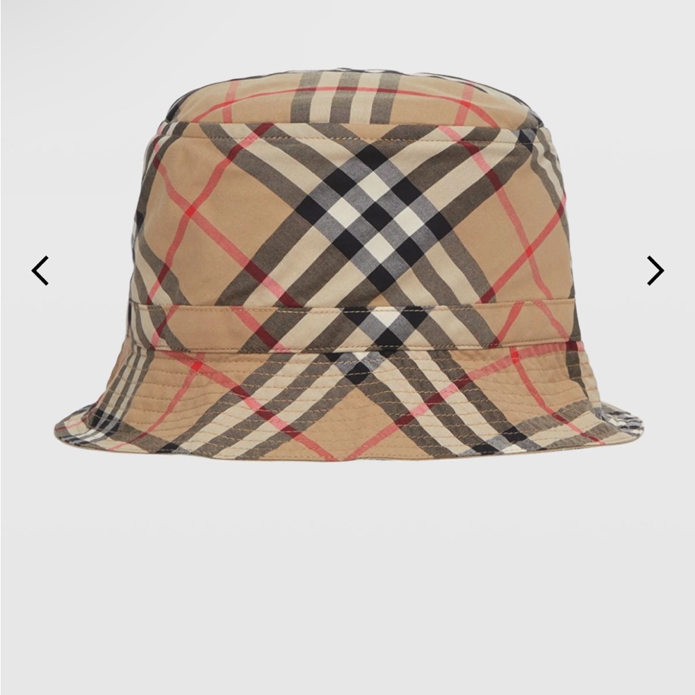 Authenic BURBERRY Kid's Gabriel Vintage Check Bucket Hat
